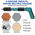Trusa Pistol de Cuie cu Accesorii si 100 Cuie Incluse