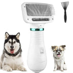Perie pentru animale 2 in 1, functie de uscator de par