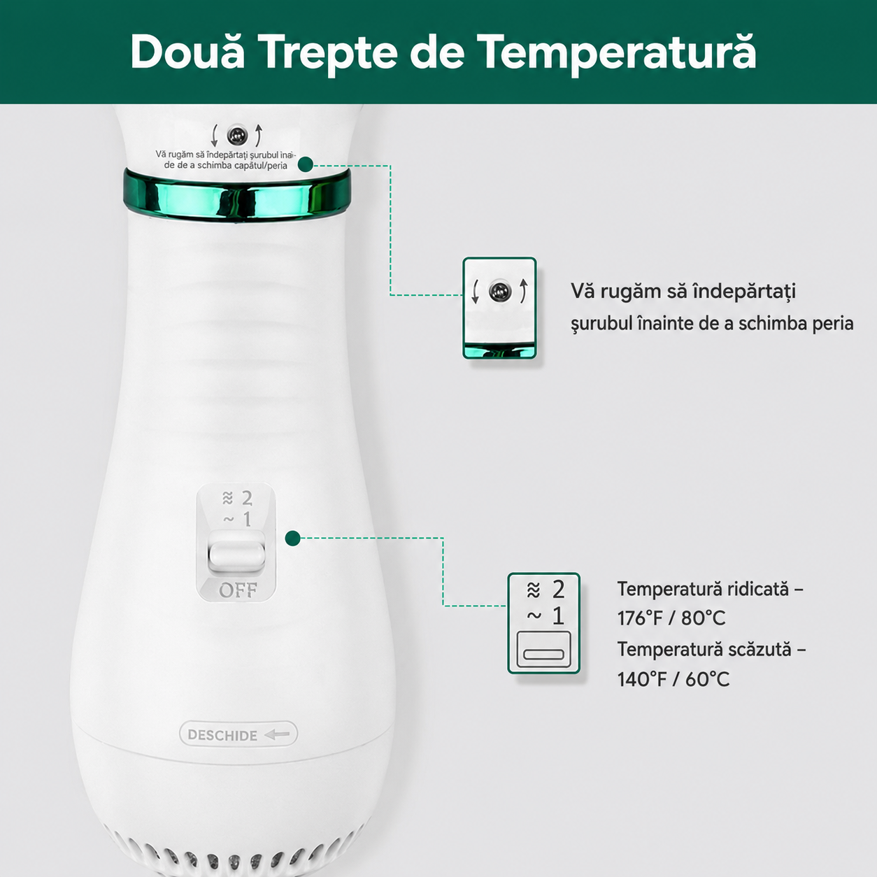 Perie pentru animale 2 in 1, functie de uscator de par