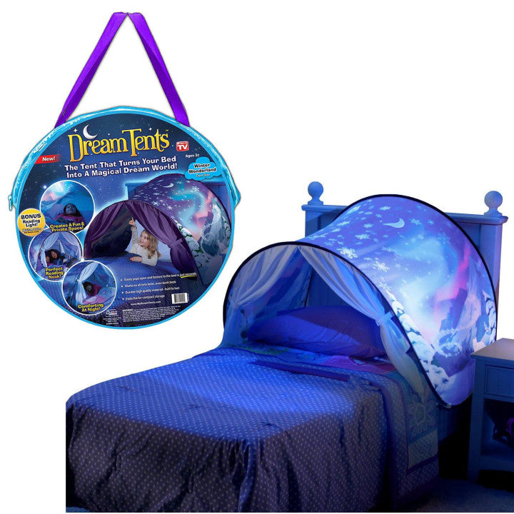 🛏️ Dream Tents - Cort de Pat pentru Copii