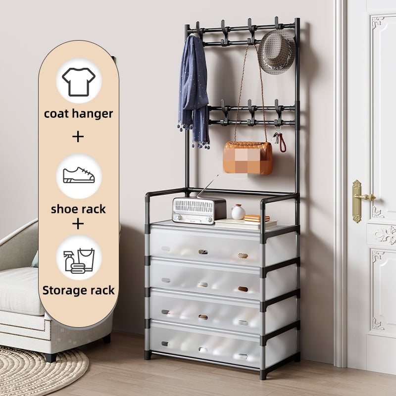 Pantofar + Cuier Metalic - 5 Rafturi