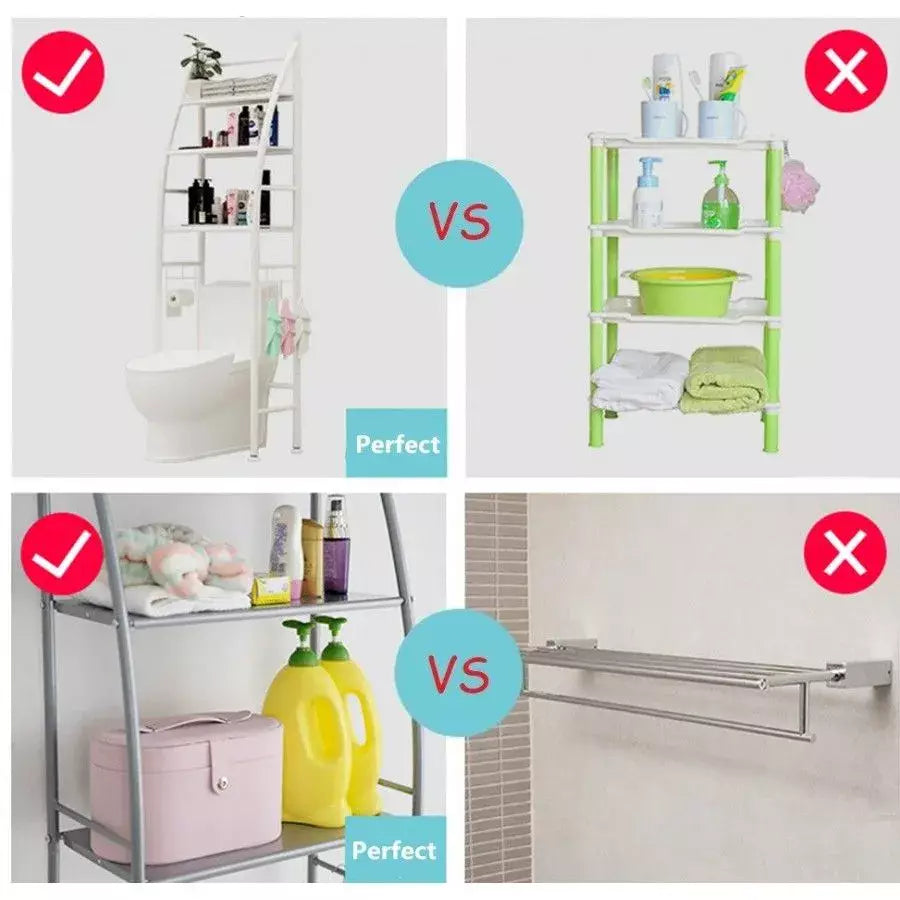 Raft Depozitare pentru Baie - Masina de Spalat si Toaleta