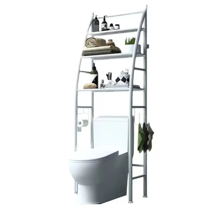 Raft Depozitare pentru Baie - Masina de Spalat si Toaleta