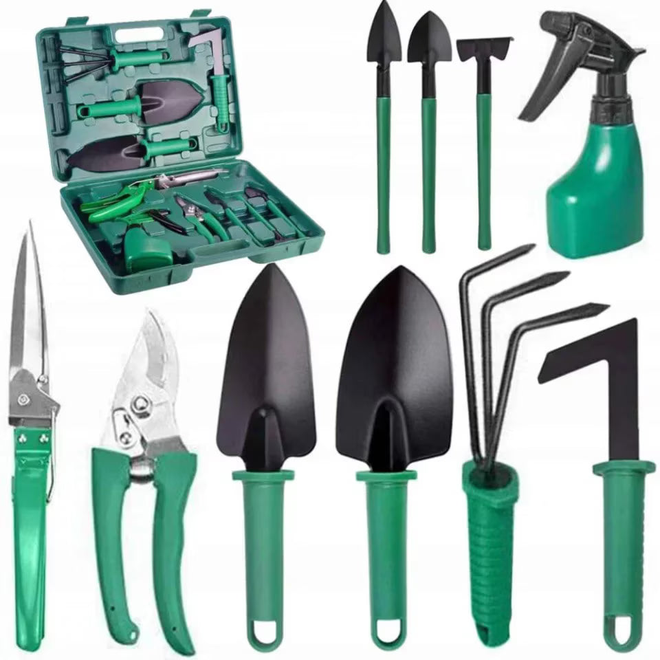 Set Trusa Cu 10 Unelte De Gradina