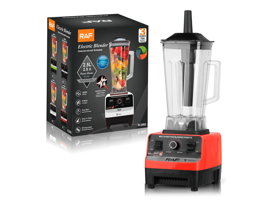 Blender de bucatarie RAF profesional 2.5 L 2400W